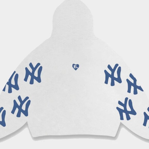 Red Letters Tops - Red Letters Hoodie - Not NY Scattered Hoodie - Heather